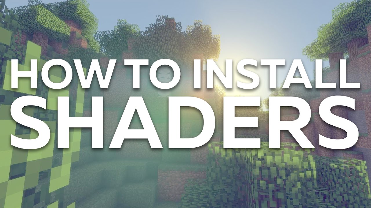 how to install shaders 1.12.2